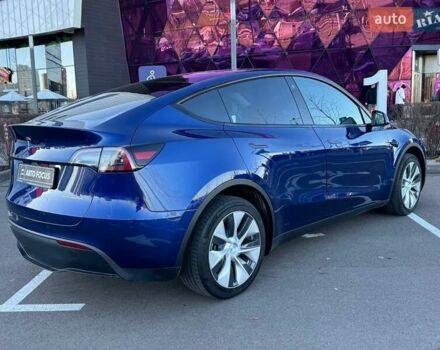 Синий Тесла Model Y, объемом двигателя 0 л и пробегом 48 тыс. км за 32990 $, фото 6 на Automoto.ua