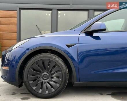 Синий Тесла Model Y, объемом двигателя 0 л и пробегом 10 тыс. км за 30494 $, фото 13 на Automoto.ua