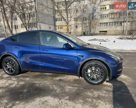 Синий Тесла Model Y, объемом двигателя 0 л и пробегом 21 тыс. км за 26500 $, фото 15 на Automoto.ua