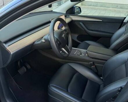 Синий Тесла Model Y, объемом двигателя 0 л и пробегом 27 тыс. км за 29499 $, фото 9 на Automoto.ua