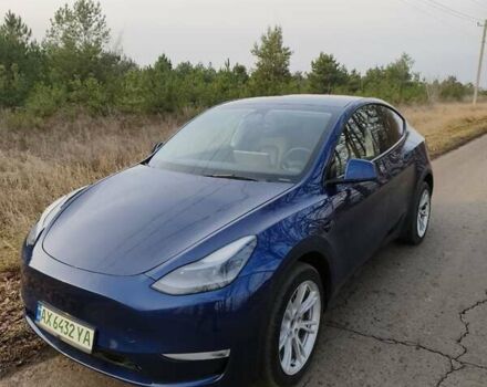 Синій Тесла Model Y, об'ємом двигуна 0 л та пробігом 45 тис. км за 25800 $, фото 10 на Automoto.ua