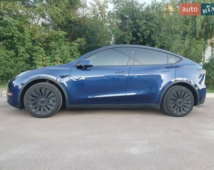 Синий Тесла Model Y, объемом двигателя 0 л и пробегом 31 тыс. км за 28000 $, фото 4 на Automoto.ua