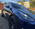 Синий Тесла Model Y, объемом двигателя 0 л и пробегом 47 тыс. км за 30100 $, фото 5 на Automoto.ua