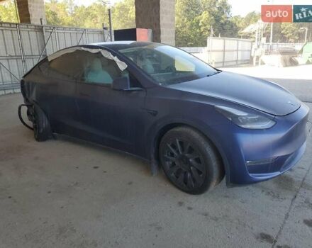 Синий Тесла Model Y, объемом двигателя 0 л и пробегом 23 тыс. км за 23000 $, фото 3 на Automoto.ua