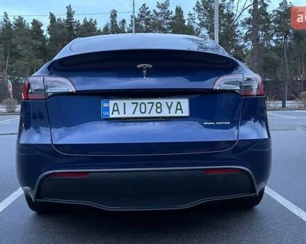 Синий Тесла Model Y, объемом двигателя 0 л и пробегом 35 тыс. км за 29000 $, фото 11 на Automoto.ua