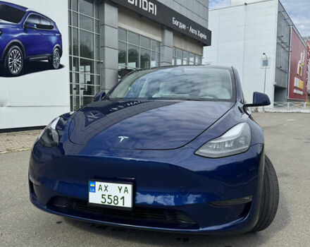 Синий Тесла Model Y, объемом двигателя 0 л и пробегом 10 тыс. км за 25000 $, фото 6 на Automoto.ua