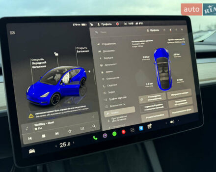 Синий Тесла Model Y, объемом двигателя 0 л и пробегом 36 тыс. км за 31000 $, фото 91 на Automoto.ua