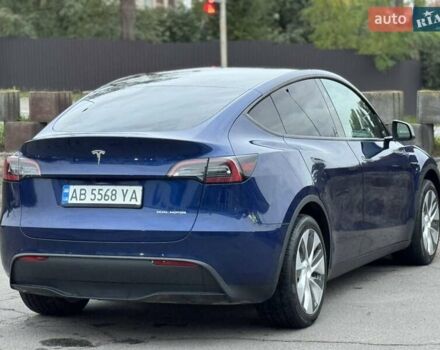Синий Тесла Model Y, объемом двигателя 0 л и пробегом 35 тыс. км за 34999 $, фото 11 на Automoto.ua