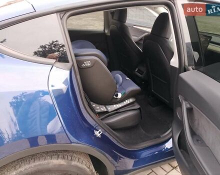 Синій Тесла Model Y, об'ємом двигуна 0 л та пробігом 54 тис. км за 30000 $, фото 24 на Automoto.ua