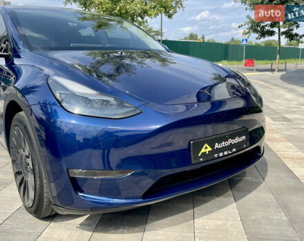 Синій Тесла Model Y, об'ємом двигуна 0 л та пробігом 34 тис. км за 28900 $, фото 17 на Automoto.ua