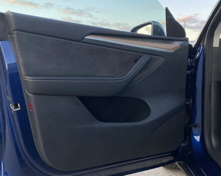 Синий Тесла Model Y, объемом двигателя 0 л и пробегом 15 тыс. км за 28200 $, фото 15 на Automoto.ua