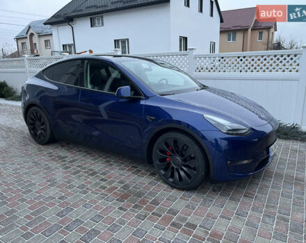 Синій Тесла Model Y, об'ємом двигуна 0 л та пробігом 55 тис. км за 35000 $, фото 6 на Automoto.ua