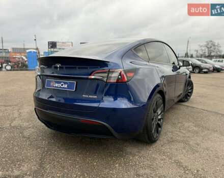 Синий Тесла Model Y, объемом двигателя 0 л и пробегом 36 тыс. км за 31000 $, фото 8 на Automoto.ua