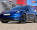 Синий Тесла Model Y, объемом двигателя 0 л и пробегом 45 тыс. км за 29900 $, фото 1 на Automoto.ua