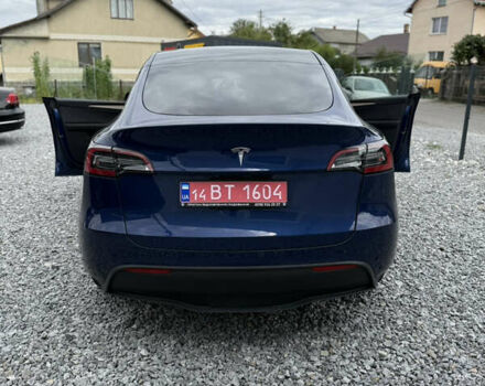 Синий Тесла Model Y, объемом двигателя 0 л и пробегом 31 тыс. км за 22400 $, фото 7 на Automoto.ua