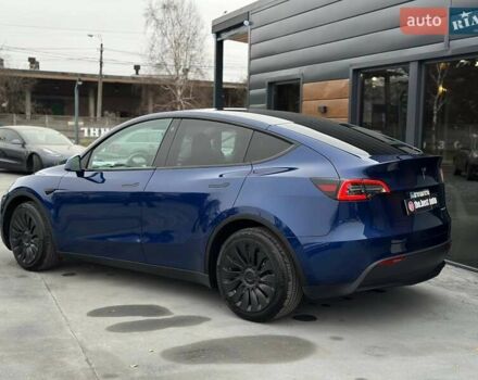 Синий Тесла Model Y, объемом двигателя 0 л и пробегом 10 тыс. км за 30494 $, фото 3 на Automoto.ua