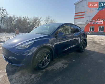 Синий Тесла Model Y, объемом двигателя 0 л и пробегом 21 тыс. км за 26500 $, фото 6 на Automoto.ua