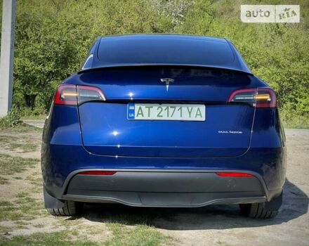 Синий Тесла Model Y, объемом двигателя 0 л и пробегом 13 тыс. км за 33000 $, фото 3 на Automoto.ua