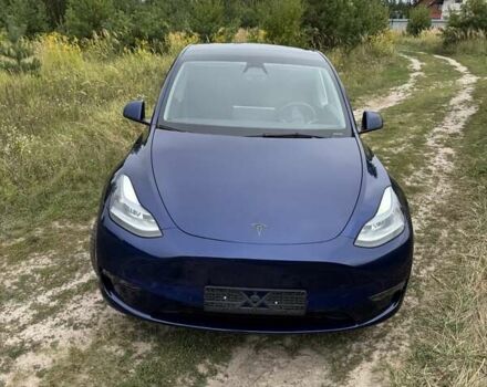 Синий Тесла Model Y, объемом двигателя 0 л и пробегом 37 тыс. км за 26700 $, фото 17 на Automoto.ua