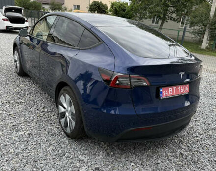 Синий Тесла Model Y, объемом двигателя 0 л и пробегом 31 тыс. км за 22400 $, фото 14 на Automoto.ua