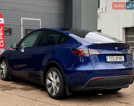 Синий Тесла Model Y, объемом двигателя 0 л и пробегом 35 тыс. км за 30999 $, фото 7 на Automoto.ua