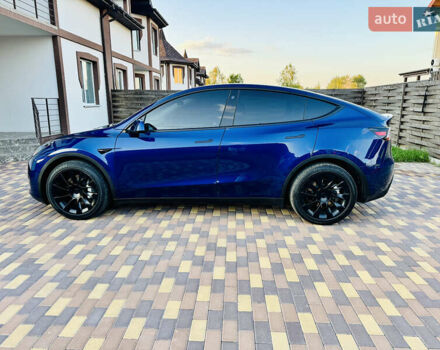 Синий Тесла Model Y, объемом двигателя 0 л и пробегом 47 тыс. км за 29500 $, фото 9 на Automoto.ua