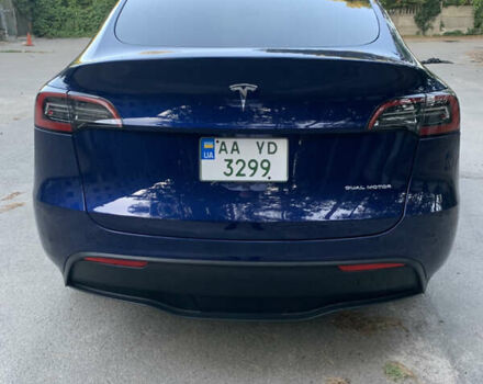 Синий Тесла Model Y, объемом двигателя 0 л и пробегом 34 тыс. км за 26800 $, фото 3 на Automoto.ua
