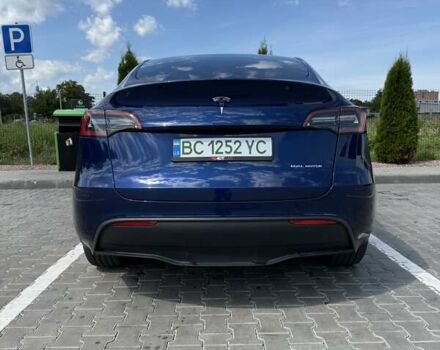 Синий Тесла Model Y, объемом двигателя 0 л и пробегом 13 тыс. км за 28500 $, фото 5 на Automoto.ua