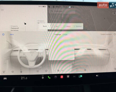 Синий Тесла Model Y, объемом двигателя 0 л и пробегом 46 тыс. км за 31900 $, фото 18 на Automoto.ua