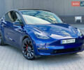 Синий Тесла Model Y, объемом двигателя 0 л и пробегом 16 тыс. км за 32900 $, фото 1 на Automoto.ua