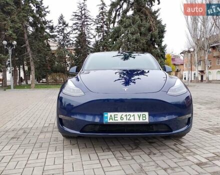 Синій Тесла Model Y, об'ємом двигуна 0 л та пробігом 54 тис. км за 30000 $, фото 13 на Automoto.ua