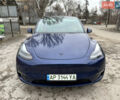 Синий Тесла Model Y, объемом двигателя 0 л и пробегом 52 тыс. км за 24400 $, фото 1 на Automoto.ua