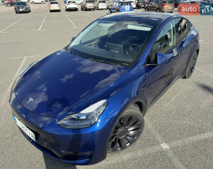 Синій Тесла Model Y, об'ємом двигуна 0 л та пробігом 17 тис. км за 32500 $, фото 5 на Automoto.ua
