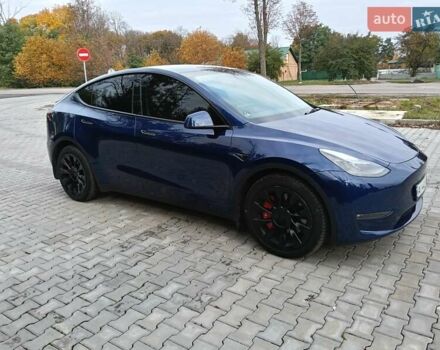Синій Тесла Model Y, об'ємом двигуна 0 л та пробігом 57 тис. км за 27500 $, фото 2 на Automoto.ua