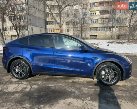 Синий Тесла Model Y, объемом двигателя 0 л и пробегом 21 тыс. км за 26500 $, фото 16 на Automoto.ua