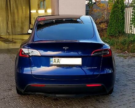 Синий Тесла Model Y, объемом двигателя 0.39 л и пробегом 1000 тыс. км за 32000 $, фото 6 на Automoto.ua