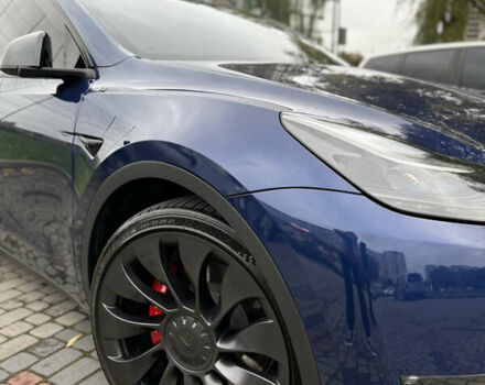Синій Тесла Model Y, об'ємом двигуна 0 л та пробігом 40 тис. км за 38500 $, фото 4 на Automoto.ua