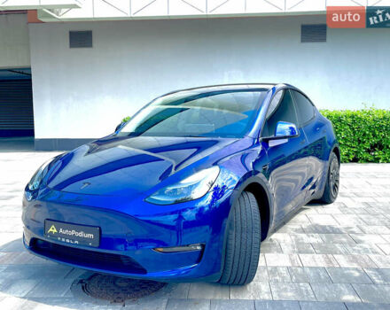 Синій Тесла Model Y, об'ємом двигуна 0 л та пробігом 34 тис. км за 28900 $, фото 3 на Automoto.ua