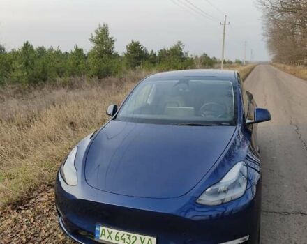 Синій Тесла Model Y, об'ємом двигуна 0 л та пробігом 45 тис. км за 25800 $, фото 14 на Automoto.ua