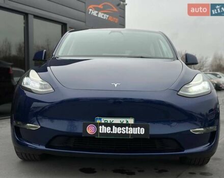 Синий Тесла Model Y, объемом двигателя 0 л и пробегом 10 тыс. км за 30494 $, фото 6 на Automoto.ua