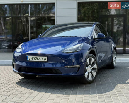 Синий Тесла Model Y, объемом двигателя 0 л и пробегом 14 тыс. км за 28000 $, фото 8 на Automoto.ua