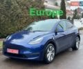 Синий Тесла Model Y, объемом двигателя 0 л и пробегом 46 тыс. км за 35900 $, фото 1 на Automoto.ua