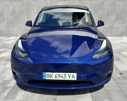 Синій Тесла Model Y, об'ємом двигуна 0 л та пробігом 18 тис. км за 28800 $, фото 1 на Automoto.ua