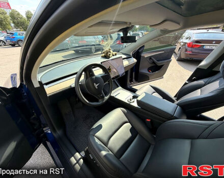 Синий Тесла Model Y, объемом двигателя 0 л и пробегом 26 тыс. км за 30000 $, фото 10 на Automoto.ua