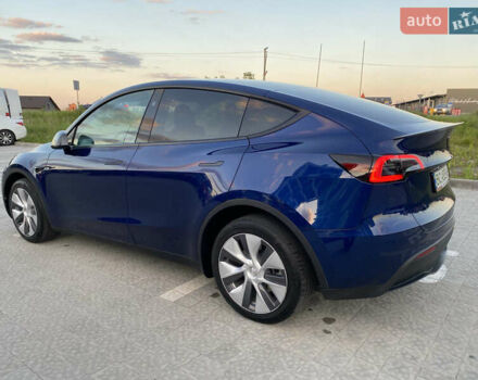 Синий Тесла Model Y, объемом двигателя 0 л и пробегом 15 тыс. км за 28200 $, фото 3 на Automoto.ua