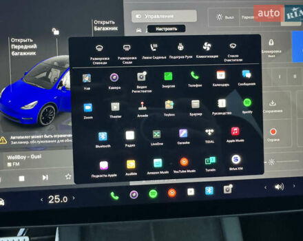Синий Тесла Model Y, объемом двигателя 0 л и пробегом 36 тыс. км за 31000 $, фото 92 на Automoto.ua