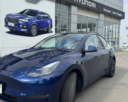 Синий Тесла Model Y, объемом двигателя 0 л и пробегом 10 тыс. км за 25000 $, фото 7 на Automoto.ua