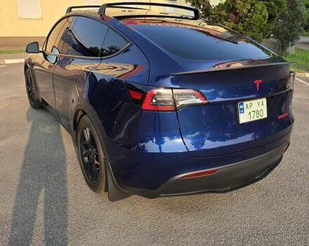 Синий Тесла Model Y, объемом двигателя 0 л и пробегом 51 тыс. км за 26400 $, фото 22 на Automoto.ua
