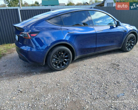 Синий Тесла Model Y, объемом двигателя 0 л и пробегом 25 тыс. км за 27300 $, фото 13 на Automoto.ua