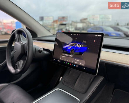 Синий Тесла Model Y, объемом двигателя 0 л и пробегом 36 тыс. км за 31000 $, фото 72 на Automoto.ua
